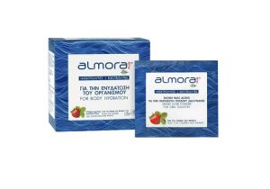 ALMORA PLUS SACHETS ΗΛΕΚΤΡΟΛΥΤΕΣ ΓΙΑ ΤΗΝ ΕΝΥΔΑΤΩΣΗ ΤΟΥ ΟΡΓΑΝΙΣΜΟΥ 12 ΦΑΚΕΛΛΙΔΙΑ