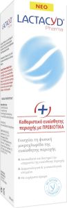 Lactacyd Intimate Wash with Prebiotics Plus Ειδικά Σχεδιασμένη Σύνθεση με Πρεβιοτικά 250ml