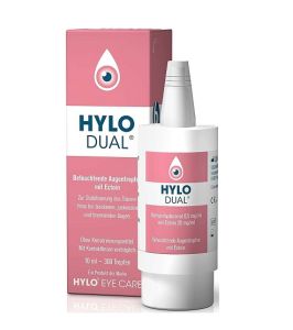 Ursapharm Hylo Dual Οφθαλμικές Σταγόνες με Υαλουρονικό Οξύ για Ξηροφθαλμία 10ml