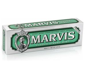 Marvis Classic Strong Mint Toothpaste Οδοντόκρεμα για Λεύκανση με Γεύση Μέντα 85ml