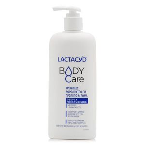 Lactacyd Body Care Deeply Moisturizing Κρεμώδες Αφρόλουτρο Για Πρόσωπο & Σώμα 300ml