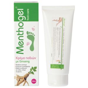 MENTHOGEL ΚΡΕΜΑ ΠΟΔΙΩΝ ΜΕ GINSENG 100ML