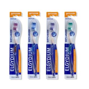 Elgydium Diffusion Οδοντόβουρτσα Medium 1τμχ