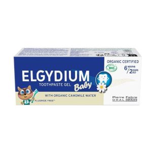 Elgydium Baby Gel Dentifrice Βρεφική Βιολογική Οδοντόκρεμα από 6 Μηνών έως 2 Ετών 30ml