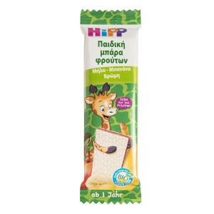 Hipp Παιδική Mπάρα Mήλο, Μπανάνα & Βρώμη 23g