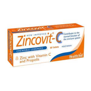 HEALTH AID ZINCOVIT-C 60 TABS