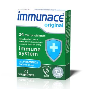 Vitabiotics Immunace Ολοκληρωμένο Συμπλήρωμα Ενίσχυσης του Ανοσοποιητικού 30Tabs