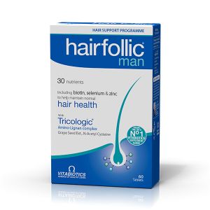 Vitabiotics WellMan Hairfollic Man Tricologic, 60 Ταμπλέτες