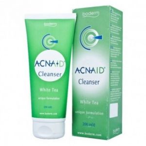 Boderm Acnaid Cleanser Καθαριστικό Γαλάκτωμα Προσώπου για την Καθημερινή Περιποίηση Με Λευκό Τσάι 200ml