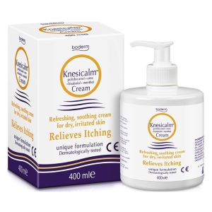 Boderm Knesicalm cream Κρέμα Για Τον Κνησμό Κρέμα που δροσίζει και απαλύνει το ξηρό, ερεθισμένο δέρμα 400ml.