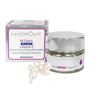 Hydrovit Retinol Plus Vitamin E Monodoses Αντιγηραντικός Ορός Προσώπου με Βιταμίνη Ε σε Μονοδόσεις, 60caps