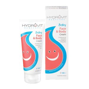 Hydrovit Baby Face & Body Cream Βρεφική Ενυδατική Κρέμα Προσώπου & Σώματος, 100ml