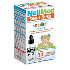 NeilMed Sinus Rinse Kids Starter Kit Σύστημα Ρινικών Πλύσεων για Παιδιά 30τμχ