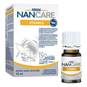 Nestle Nancare Vitamin D Συμπλήρωμα Διατροφής σε Σταγόνες Βιταμίνη D 10ml