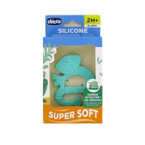 Chicco Μασητικός Κρίκος Οδοντοφυΐας από Σιλικόνη για 2 m+ Μπλέ 1 τμχ