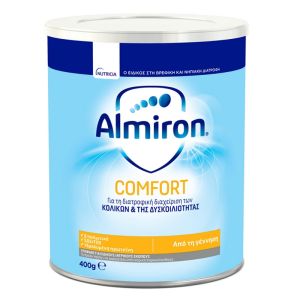 Nutricia Almiron Comfort Συνιστάται Για Τη Διατροφική Αντιμετώπιση Της Δυσκοιλιότητας, 400 gr