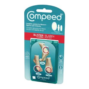 Compeed Blister Mix Pack Επιθέματα για Φουσκάλες 3 Διαφορετικά Μεγέθη 5τμχ