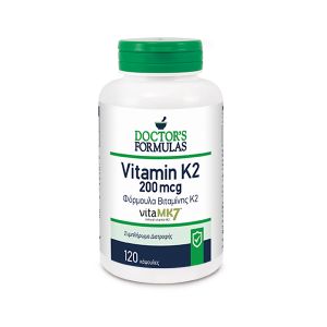 DOCTOR'S FORMULAS VITAMIN K2 ΦΟΡΜΟΥΛΑ ΒΙΤΑΜΙΝΗΣ Κ2 120 CAPS