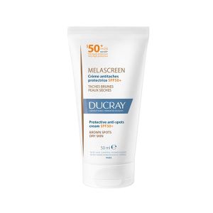 Ducray Melascreen Protective Anti-spot Cream SPF50+ Προστατευτική Κρέμα κατά των Κηλίδων για Ξηρό Δέρμα 50ml