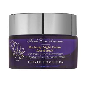 Fresh Line Elixir Orchidea Αντιγηραντική Κρέμα Νύχτας για Πρόσωπο & Λαιμό, 50ml