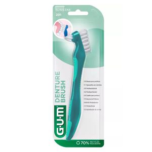 Gum Denture Brush 201 Οδοντόβουρτσα για Τεχνητή Οδοντοστοιχία 1τεμ