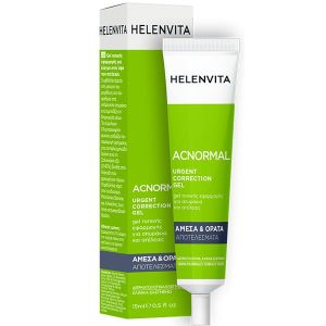 Helenvita Acnormal Urgent Correction Gel - Τζέλ Τοπικής Εφαρμογής Ενάντια Στις Ατέλειες 15ml