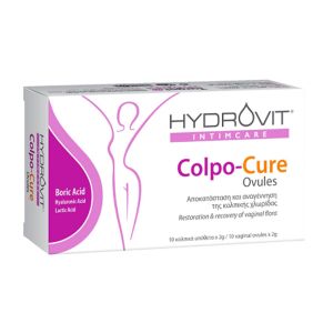 Hydrovit Intimcare Colpo-Cure Ovules Κολπικά Yπόθετα 10x2g