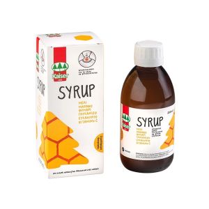 Kaiser Αρωματικό Σιρόπι για τον ερεθισμένο λαιμό και το βήχα πλούσιο σε εκχυλίσματα βοτάνων 200ml.