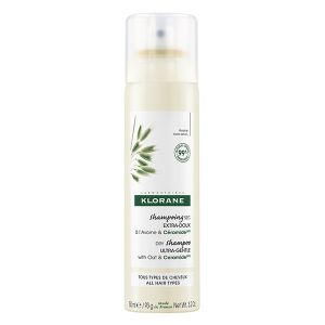 Klorane Dry Shampoo Ultra-Gentle Ξηρό Σαμπουάν με Βρώμη & Κεραμίδια για Κάθε Τύπο Μαλλιών 150ml