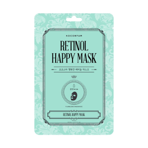 Kocostar Retinol Happy Mask Μάσκα Προσώπου με Ρετινόλη 1 τμχ