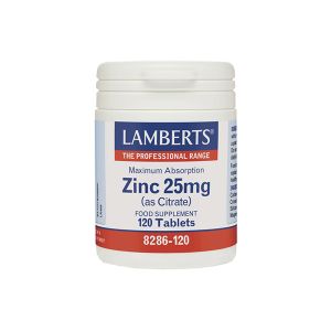 Lamberts Zinc Citrate 25 mg 120 tabs