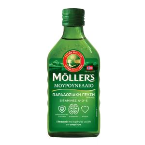 NATURE'S PLUS MOLLER'S ΜΟΥΡΟΥΝΕΛΑΙΟ NATURAL, ΠΑΡΑΔΟΣΙΑΚΟ ΜΟΥΡΟΥΝΕΛΑΙΟ ΣΕ ΥΓΡΗ ΜΟΡΦΗ ΜΕ ΤΗΝ ΚΛΑΣΣΙΚΗ ΓΕΥΣΗ ΤΟΥ ΜΟΥΡΟΥΝΕΛΑΙΟΥ, 250ml