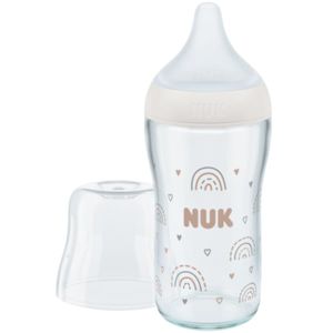 Nuk Perfect Match Γυάλινο Μπιμπερό PP Medium 3m +, 230ml