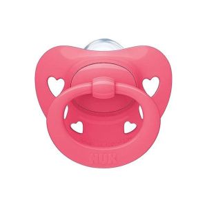 Nuk Signature Silicon Pacifier Πιπίλα Σιλικόνης 6-18 Μηνών 1τεμ