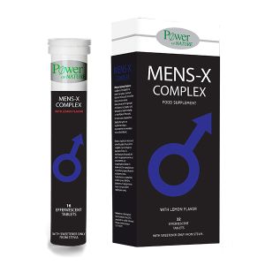 Power Health Mens X Complex Mε Stevia, Γεύση Λεμόνι, 32 αναβρ. δισκία