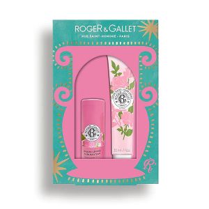 Roger & Gallet Rose Gift Set, Lip Balm 3.5 gr + Κρέμα Χεριών 30ml