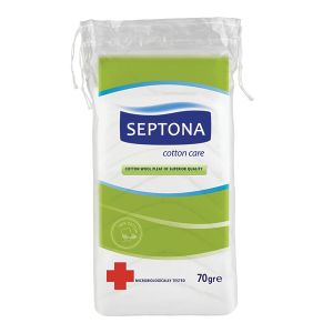 Septona Βαμβάκι Υδρόφιλο Ανώτερης Ποιότητας 70gr
