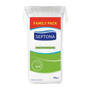 Septona Family Pack 100% Υδρόφιλο Βαμβάκι 150gr