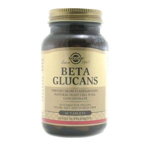Solgar Beta Glucans Β-Γλυκάνες, Φόρμουλα Για Την Ενίσχυση Του Ανοσοποιητικού Συστήματος 60 Ταμπλέτες