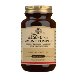 Solgar Ester-C Plus Immune Complex Συμπλήρωμα για την Ενίσχυση του Ανοσοποιητικού 60 μαλακές κάψουλες
