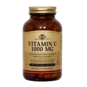 SOLGAR VITAMIN C 1000 MG VEGETABLE CAPSULES 100caps