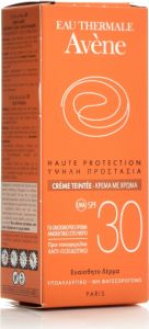 Avene Solaire Creme Teintee SPF30+ Αντηλιακή Κρέμα Προσώπου για Ξηρό & Πολύ Ξηρό Δέρμα Με Χρώμα 50ml