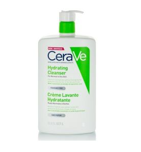 CeraVe Hydrating Cleanser Ενυδατική Κρέμα Καθαρισμού Για Κανονική Έως Ξηρή Επιδερμίδα 1Lt