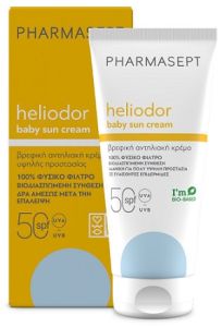 Pharmasept Heliodor Baby Sun Cream Spf50 Βρεφική Αντηλιακή Κρέμα Υψηλής Προστασίας 100ml