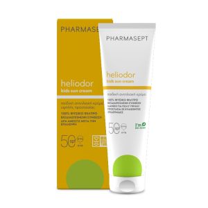 Pharmasept Heliodor Kids Face & Body Sun Cream Spf50 Παιδική Αντηλιακή Κρέμα Προσώπου & Σώματος Υψηλής Προστασίας 150ml
