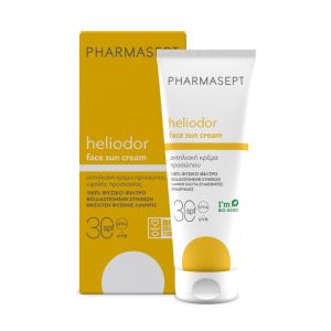 Pharmasept Heliodor Face Sun Cream Spf30 Κρέμα Υψηλής Αντηλιακής Προστασίας Προσώπου & Ντεκολτέ 50ml
