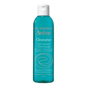Avene Eau Thermale Cleanance Gel Nettoyant Τζελ Καθαρισμού Προσώπου Ιδανικό για Λιπαρές Επιδερμίδες, 100 ml