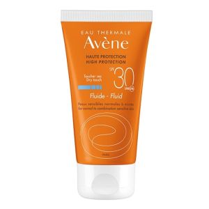 Avene Fluid SPF30, Αντηλιακή Λεπτόρρευστη Κρέμα Προσώπου για Ευαίσθητο Δέρμα, 50ml