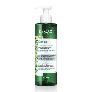 Vichy Dercos Nutrients Detox Σαμπουάν για Λιπαρά Μαλλιά Προσφέρει Εντατικό Καθαρισμό και Καταπολεμά τη Λιπαρότητα των Μαλλιών & του Τριχωτού, 250ml