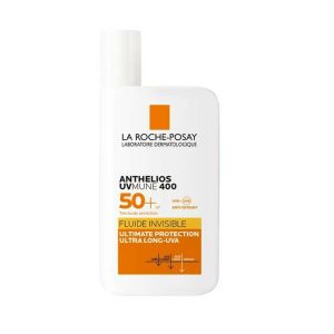 La Roche Posay Anthelios UVMune 400 SPF50+ Fluid Invisible With Perfume Αντηλιακή Κρέμα Προσώπου Με Άρωμα 50ml